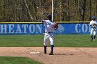 Baseball vs WPI  Wheaton College baseball vs Worcester Polytechnic Institute. - (Photo by Keith Nordstrom) : Wheaton, baseball